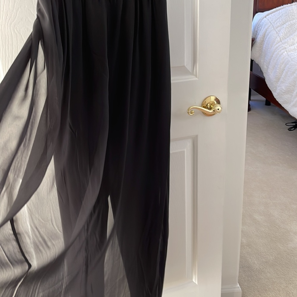 Evening Jumpsuit In Black - image 4